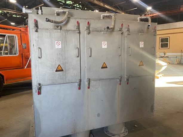 Andritz #MS3, Micrascreen Stainless Steel, stationary pressure fed vertical screen suitable for separation of - Image 3