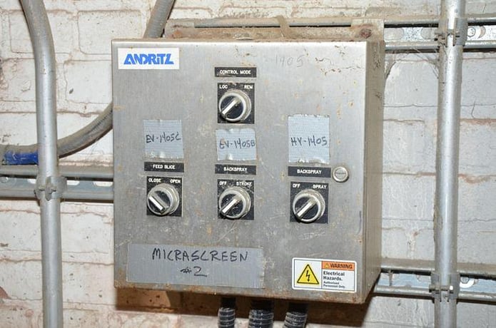 Andritz #MS3, Micrascreen Stainless Steel, stationary pressure fed vertical screen suitable for separation of - Image 5