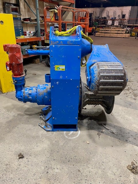 Andritz #RP1, continuous ragger, up to 17.5" rag diameter, up to 590" rag length, clock wise rotation, 2019 - Image 2