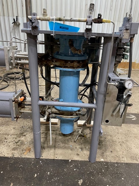 Black Clawson, HD cleaner, complete LC-11 17" dia detrashing liquid cyclone high density cleaner w/10"inlet - Image 7