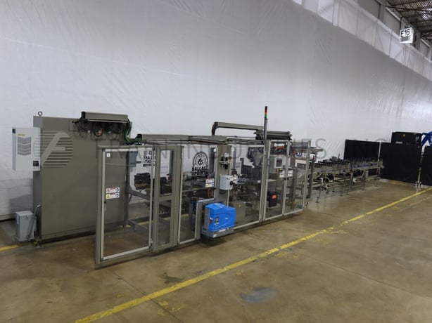 Douglas Inc #Spectrum, automatic, continuous motion, horizontal, multipack, hot melt glue cartoner - Image 1