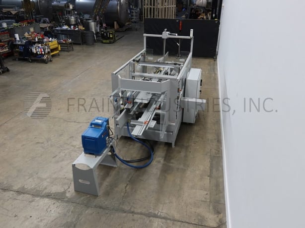 Pearson #CE35, automatic, case erector & hot melt glue bottom sealer, 10-35 cases per minute - Image 4