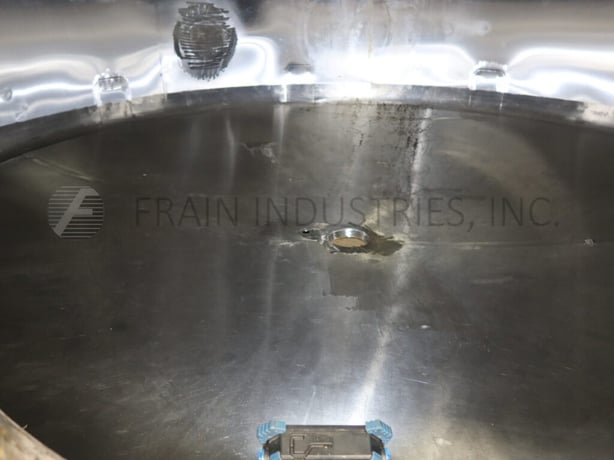 5000 gallon Mueller, 304 Stainless Steel tank, single wall, 110" dia. x 122" straight wall, dome top, dish - Image 2