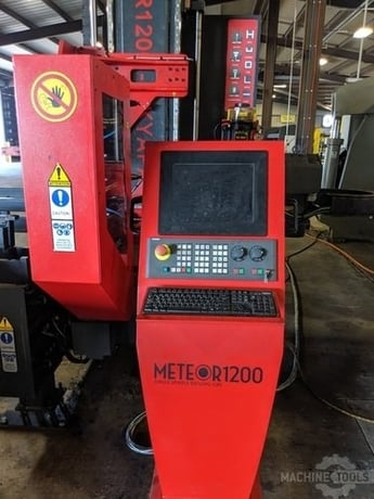 Akyapak #Meteor-1200, Beam Drill Line, 47" x 47" single spindle drill line with Movable CNC Control Pedestal - Image 4