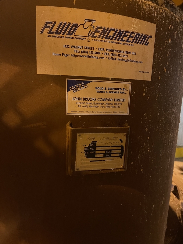 Fluid Engineering, filter screen 726, size 16/10, 150 psi, 32-150°F, scrapers & Control panel - Image 4