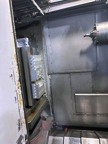 Enshu #JE60S, 4-Axis horizontal machining center, Inspect in plant under power, 2003 - Image 4