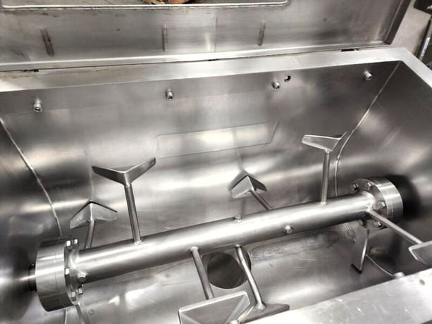 5 cu.ft. Munson #HD-1-1/2-3-SS, Stainless Steel plough/paddle mixer - Image 2