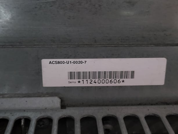 15 HP ABB, ACS800-U1-0020-7, AC Drive (VFD), 600 Volts, 17 amps - Image 7