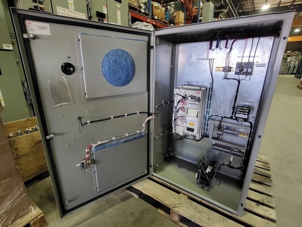2 HP ABB, ACS800-04-0011-7+K454+L503, AC Drive (VFD), 600 Volts, S/N 1060705224 - Image 3