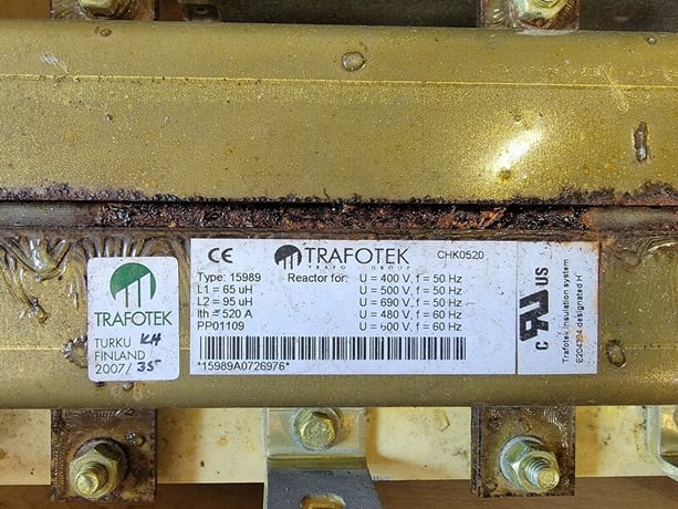 400 HP Cutler-Hammer, SPX400A0-5A2N1, Adjustable Frequency Drive 525-690 Volts - Image 8