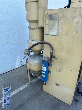 36" x 26" x 27" Empire #EB-26X36, blast cabinet, 2 gloves, gun, media regulator, lights - Image 4