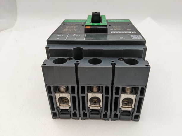 125 Amps, Square D, HDL36125, Feed-Thru Circuit Breaker, 3 Pole, 3 phase, 600 Volts - Image 6