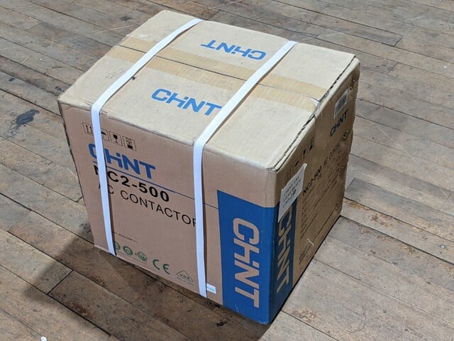 700 Amp. Chint, NC2-500, Contactor, 3 Pole, 350 HP, 120 V Coil, 600 V - Image 2
