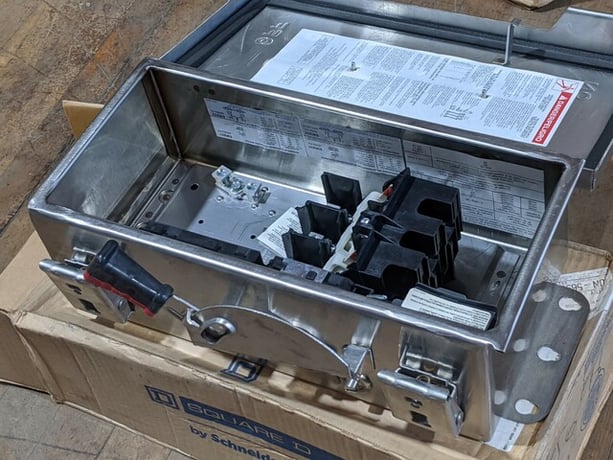 30 Amp. Square D, HU361-DSEI2, Safety Disconnect Switch, 3 Pole, 30 HP, 600 V, Heavy Duty - Image 8
