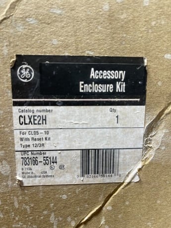 GE, CLXE2H, Accessory Enclosure Kit, for CL05-10 C-2000 Control Box, 22" x 21.2" 8", Type 12/3R, Metal - Image 4