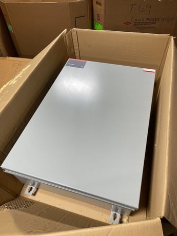 GE, CLXE2H, Accessory Enclosure Kit, for CL05-10 C-2000 Control Box, 22" x 21.2" 8", Type 12/3R, Metal - Image 5