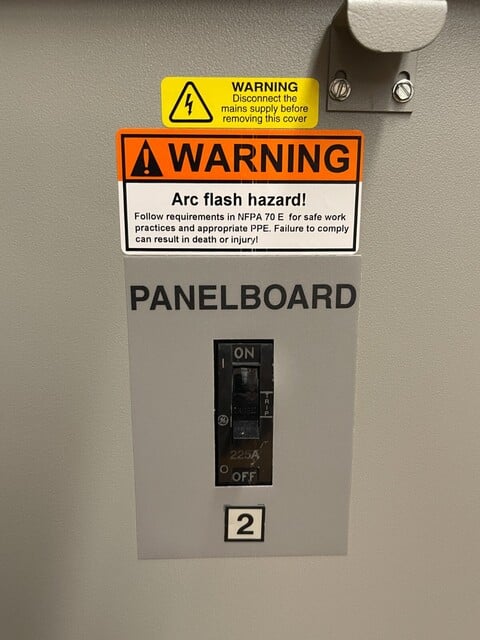 277 Amps, Liebert, PRC100C, PDU Power Distribution Unit, 100 KVA, 208/120 V, 277 Amp, 3 phase, 2010 - Image 6