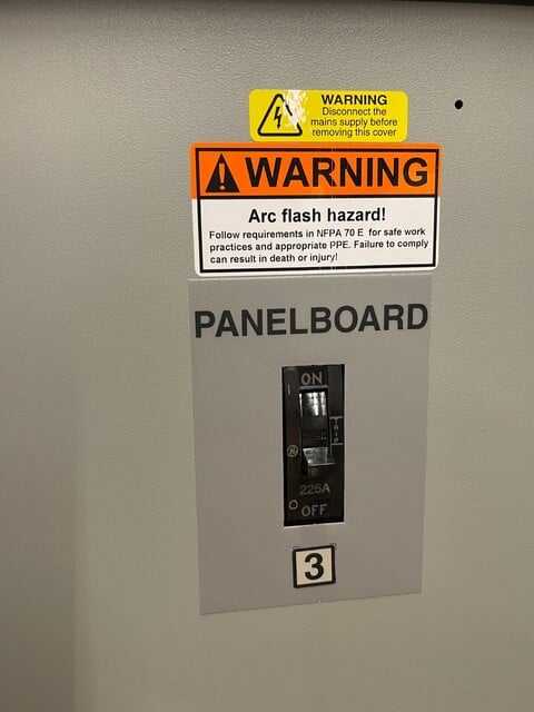 277 Amps, Liebert, PRC100C, PDU Power Distribution Unit, 100 KVA, 208/120 V, 277 Amp, 3 phase, 2010 - Image 7