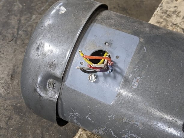 5 HP 1725 RPM Baldor VM3615T, Frame 184TC, TEFC, 208-230/46 Volts, 3 Phase, Reducer F726-10-B9-G, Ratio 10:1 - Image 3
