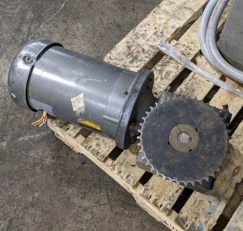 5 HP 1725 RPM Baldor VM3615T, Frame 184TC, TEFC, 208-230/46 Volts, 3 Phase, Reducer F726-10-B9-G, Ratio 10:1 - Image 6
