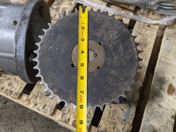 5 HP 1725 RPM Baldor VM3615T, Frame 184TC, TEFC, 208-230/46 Volts, 3 Phase, Reducer F726-10-B9-G, Ratio 10:1 - Image 7