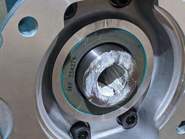 5 HP @ 1750 RPM input, 233 output, Dodge #Tigear-2, Worm Gear Speed Reducer, Ratio 7.5:1, Std Right Angle - Image 6