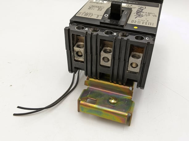 60 Amps, Square D, FH360601021, I-Line Circuit Breaker, 3 Pole, 600 V, Type FA, Shunt Trip - Image 4