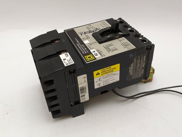 60 Amps, Square D, FH360601021, I-Line Circuit Breaker, 3 Pole, 600 V, Type FA, Shunt Trip - Image 8