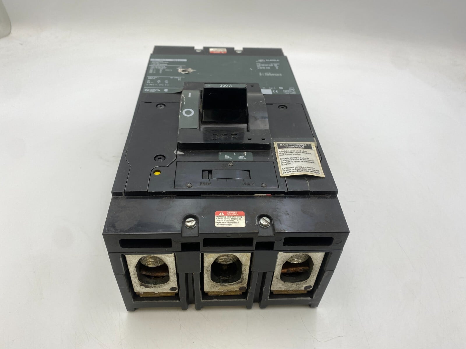 300 Amps, Square D, LAP36300MB, Bolt-On Circuit Breaker, 600 V, 3 Pole, 3 phase - Image 8