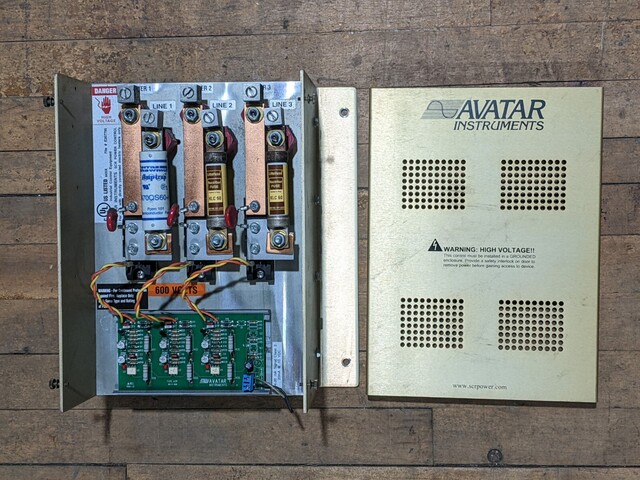 Avatar Instruments, A3P-60-60, Power Process Controller, 575-600 V, 60 Amp, 4-20 mA - Image 1