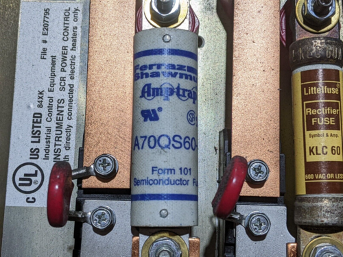 Avatar Instruments, A3P-60-60, Power Process Controller, 575-600 V, 60 Amp, 4-20 mA - Image 5
