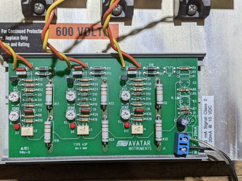 Avatar Instruments, A3P-60-60, Power Process Controller, 575-600 V, 60 Amp, 4-20 mA - Image 8