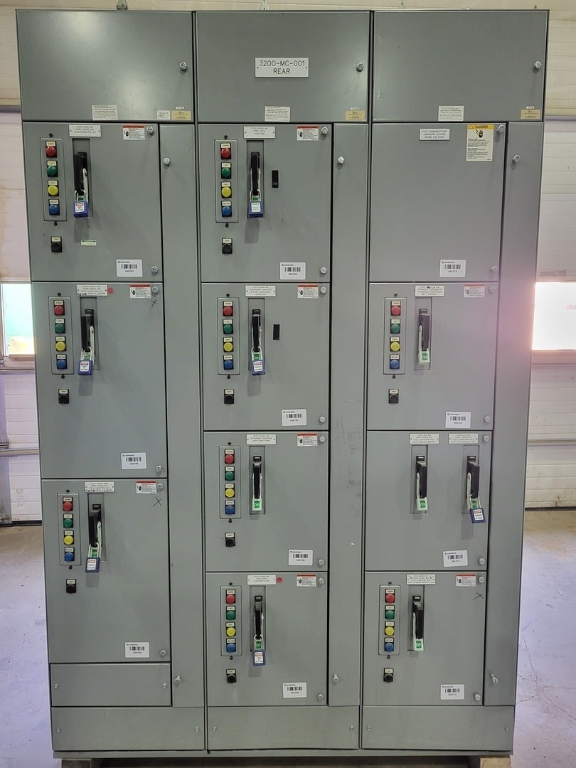 Siemens, Tiastar, Motor Control Center (MCC) Section, 3 segmented bucket - Image 2
