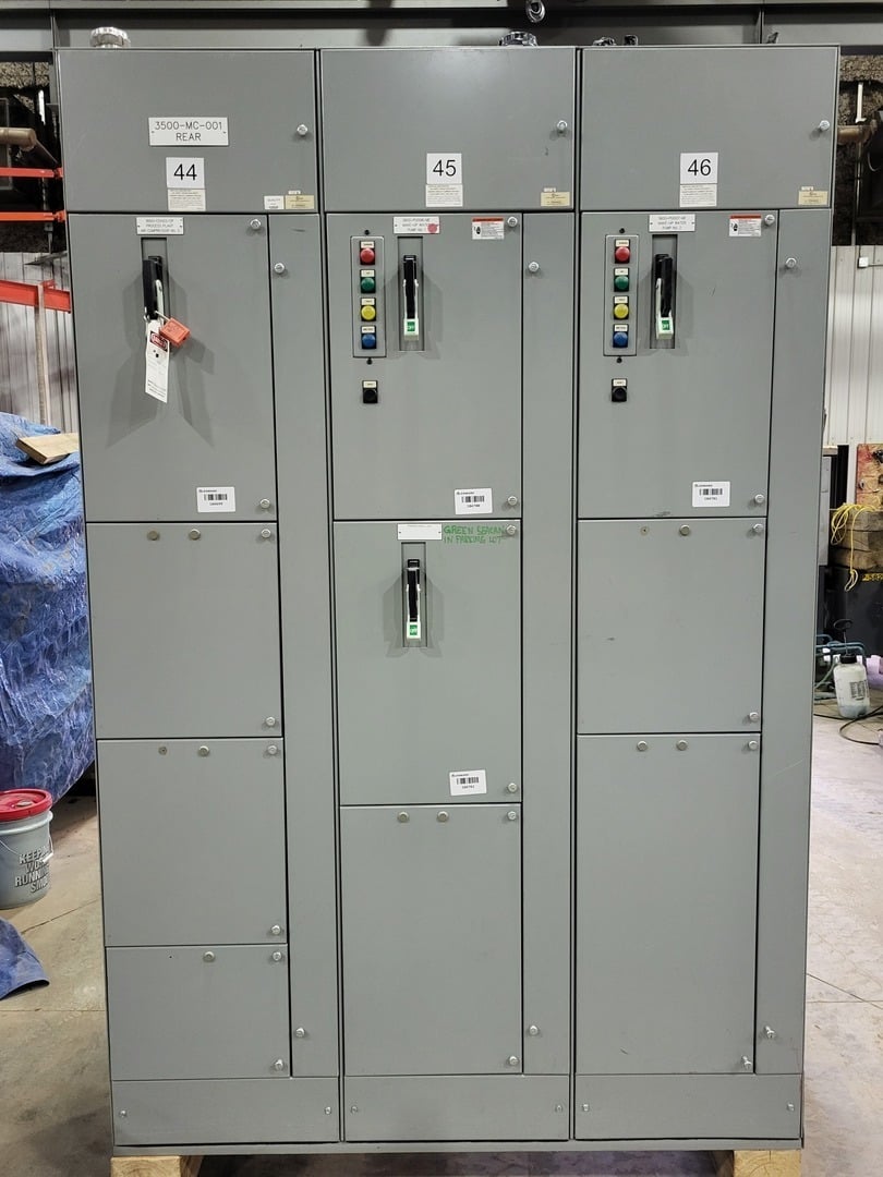 Siemens, Tiastar, Motor Control Center (MCC) Section, 2 segmented bucket - Image 2