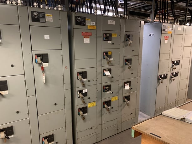 Westinghouse, five star double-sided mo, 23 Buckets, 1000 Amps, 600 V, 3 phase, 3 W., 1988 - Image 1