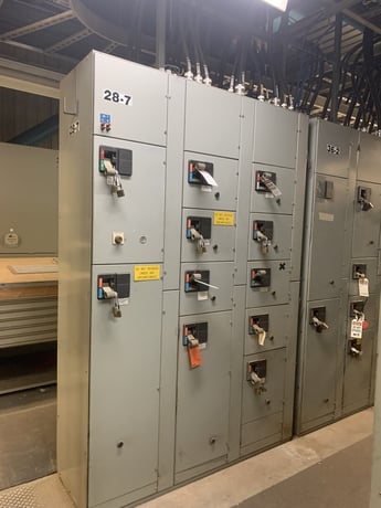 Westinghouse, five star double-sided mo, 23 Buckets, 1000 Amps, 600 V, 3 phase, 3 W., 1988 - Image 6