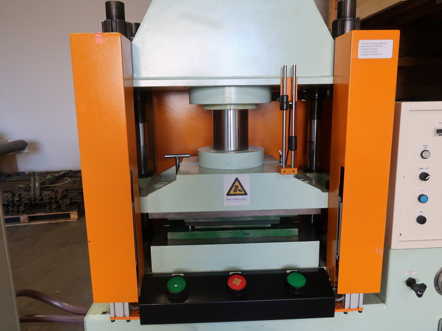 Ningbo #EB-MFG-03, Punching Machine w/Sage Tech APS-24M Chiller, 5 HP, 24000 BTU/Hr, 2016 - Image 6