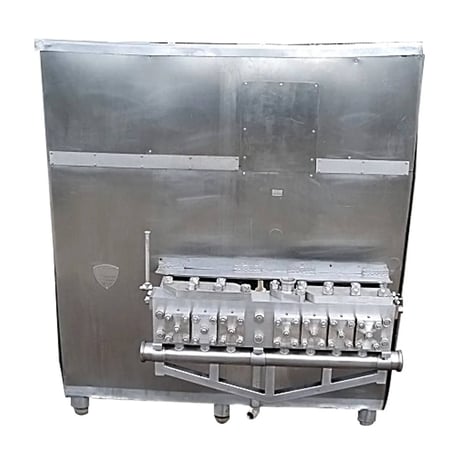 APV Crepaco #7DL813, Stainless Steel homogenizer head, gearbox - Image 1