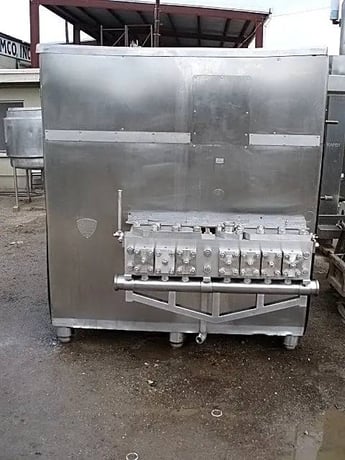 APV Crepaco #7DL813, Stainless Steel homogenizer head, gearbox - Image 7