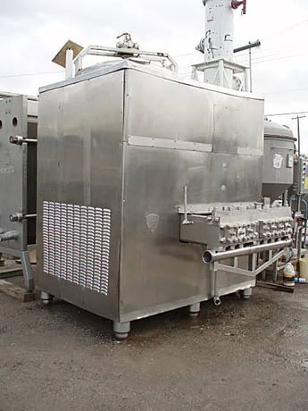 APV Crepaco #7DL813, Stainless Steel homogenizer head, gearbox - Image 8