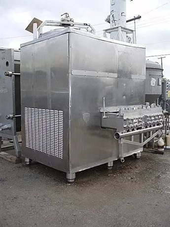 APV Crepaco #7DL813, Stainless Steel homogenizer head, gearbox - Image 9