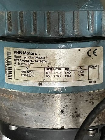 Tetra Pak Hoyer #KF-1000XC, continuous freezer, refrigeration load 9TR, (3) motors, Control panel - Image 9
