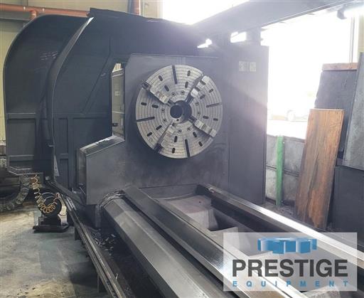 Hwacheon #Mega, 51" swing, 393" centers, 630 RPM, 10" spindle bore, Siemens 828D CNC, 2011, #43367 - Image 1