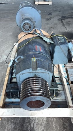 200 HP 1750/2000 RPM General Electric, Frame CDL409AY, DPFG-BV, 300 VF - Image 3