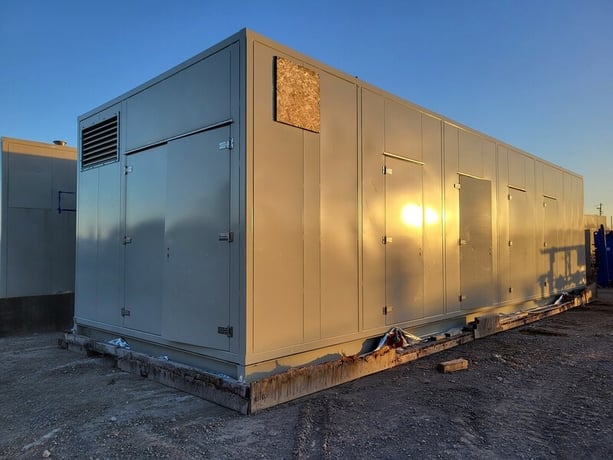 Insulated Sound Attenuated Enclosure, 513.5" x 157" x 128" Inside Dimension, (4) 40.25" x 3" x 91.5" Side - Image 2