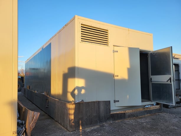 Insulated Sound Attenuated Enclosure, 513.5" x 157" x 128" Inside Dimension, (4) 40.25" x 3" x 91.5" Side - Image 5