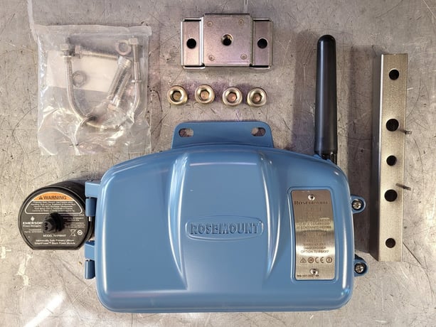 Rosemount #848TXI63001WA3WK1B6HA2, Wireless Temperature Transmitter w/ Mounting Accessories - Image 1
