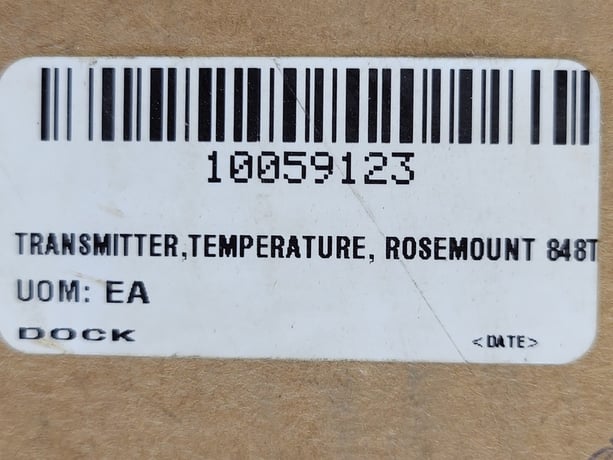 Rosemount #848TXI63001WA3WK1B6HA2, Wireless Temperature Transmitter w/ Mounting Accessories - Image 2