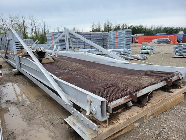 Autoport, Loading Ramp, 12000 lb., 7.5' H x 45' L x 12' width, 500" Top Deck L, 92" inner ramp width - Image 1