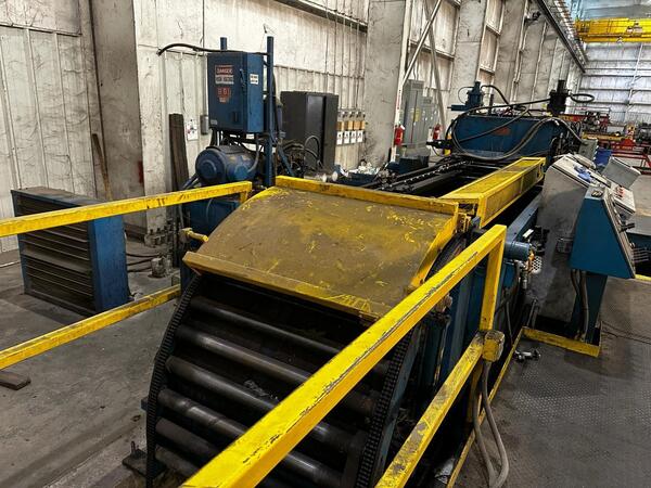 30" x .06" Herr Voss / Herr Voss, hi-speed blanking line, 20000 lb., 20" ID, 72" OD, 125 FPM - Image 3
